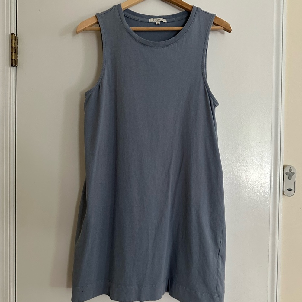 Z Supply Light Blue Knit dress